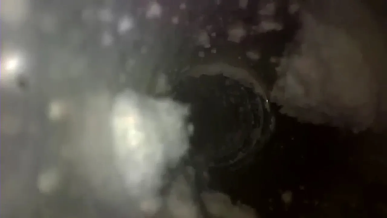 Field inspection photo showing duct cam clumps